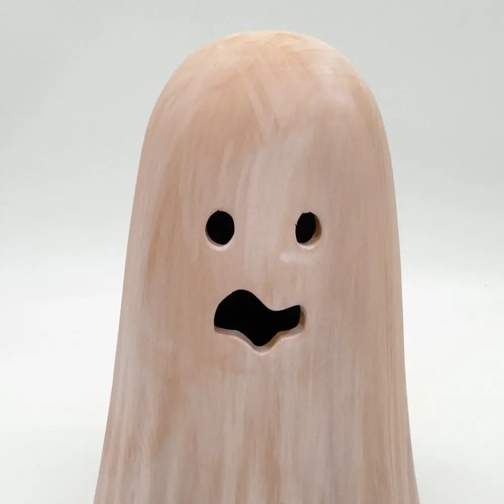 Target Hyde & Eek Pink Terracotta Ghost Halloween Decor NEW